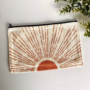 Canvas Makeup Bag Cosmetics Bag NEW Boho Travel Pencil Case